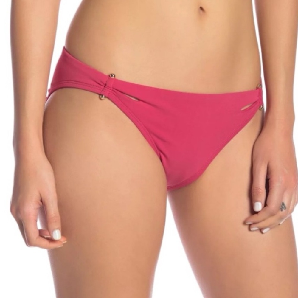 Robin Piccone Bikini Bottom Sz Small NWT | Robin Piccone Luca Pink Punch Bikini
